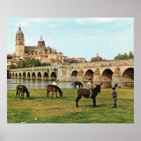 Replik Vintag Spanien, Salamanca, Kathedrale