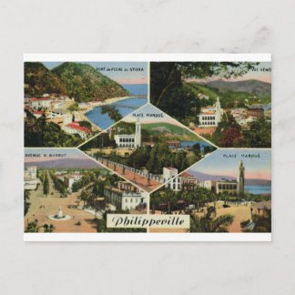 Replik Vintage Postkarte Algerien, Philippeville