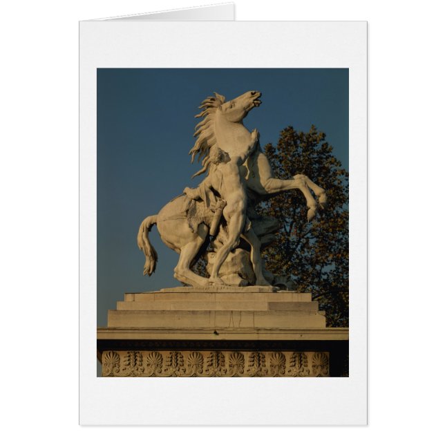 Replik von einer des zwei "mergelige Pferd" (Vorne)