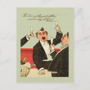 Réplique carte postale Vintage, Jolly good