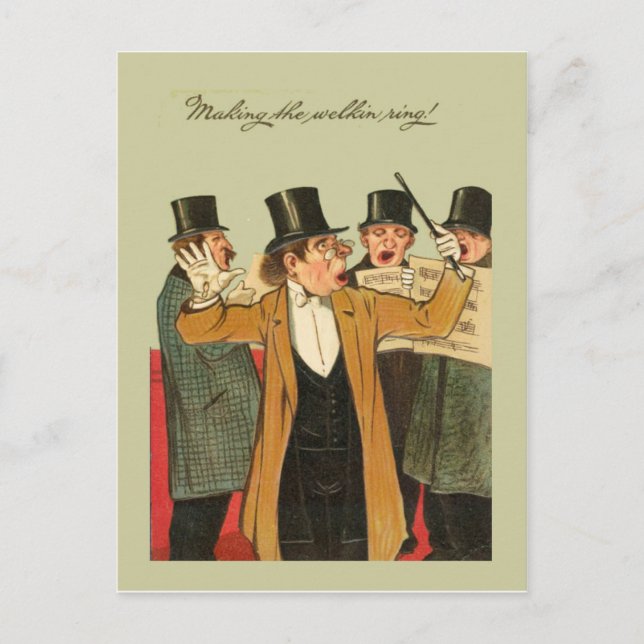 Réplique carte postale Vintage, L'anneau Welkin (Devant)