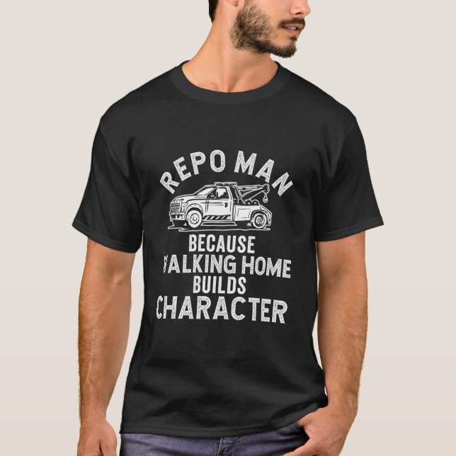 Repo Erholung Agent Wiederinbesitznahme T-Shirt (Vorderseite)