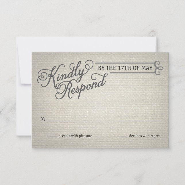 Réponse à la crème fade rustique (Devant)