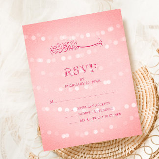 Réponse au mariage islamique Bokeh