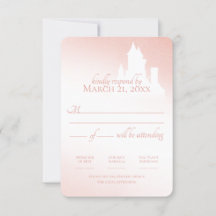 Réponse de conte de fée rose pâle du château encha