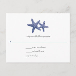 Réponse de mariage de paires d'étoiles de mer