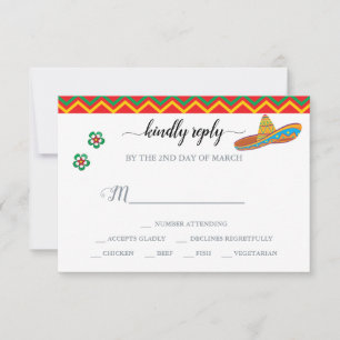 Réponse de RSVP Mexican Fiesta