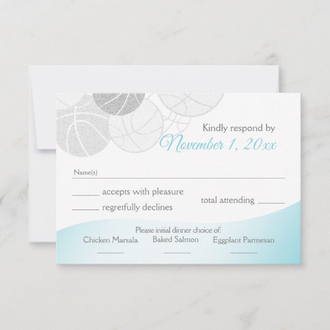 Réponse du Bat mitzvah de basket-ball (Devant)