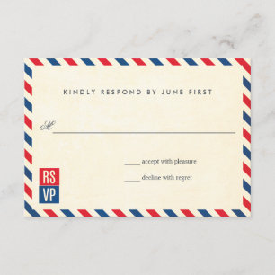 Réponse du Mariage Airmail