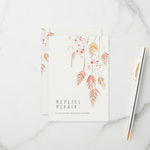 Réponse du mariage RSVP