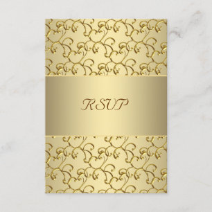 Réponse pour 50 ans de mariage - Tourbillons dorés