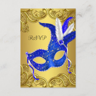 Réponse pour la soirée masquée Bleu et Or