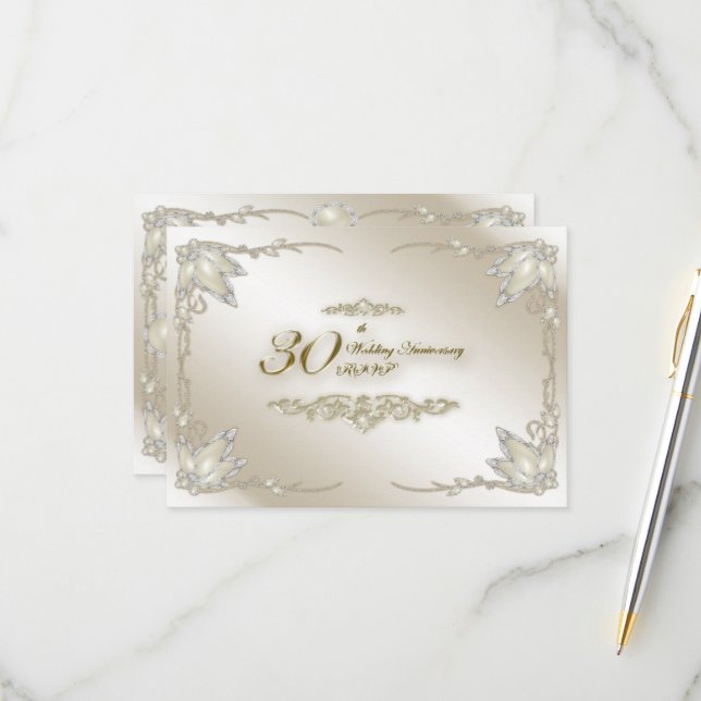 Réponse pour les 30 ans de mariage (Devant/Arrière en situation)