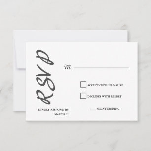 Réponse Réplique moderne minimaliste simple