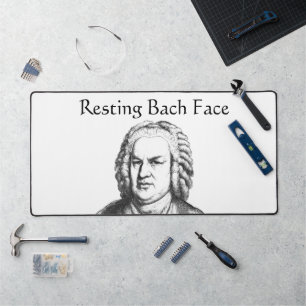 Repose Bach Face Compositeur de musique classique