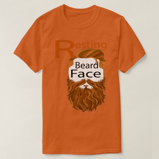 Repose Beard Face Classic TShirt (Design devant)