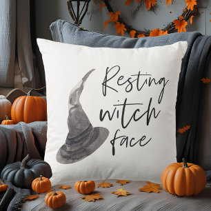 Repose du Coussin de visage de sorcière   Citation