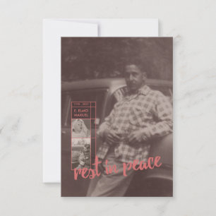 reposer en paix invitations funéraires