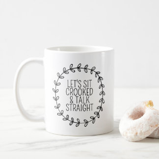 Reposons la tasse droite tordue et d'entretien