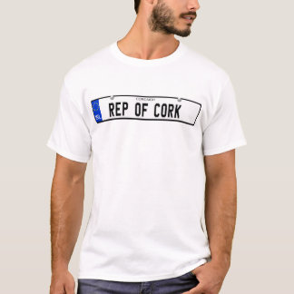Repräsentant des Korkens - irische Platte T-Shirt