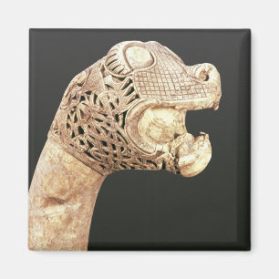 Repräsentationsfigur von Viking Longship, fand be Magnet