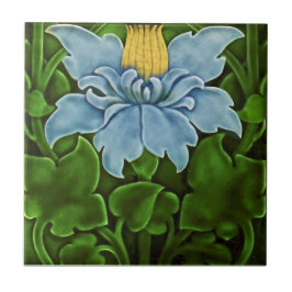 Repro c1900 Imitate Relief Art Noveau Majolica Flo Fliese