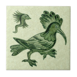 Repro de Morgan Green Hoopote Bird Keramik Tile Fliese