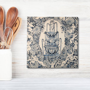 Repro Delft Tile Angeli Piazza della Riforma Fliese
