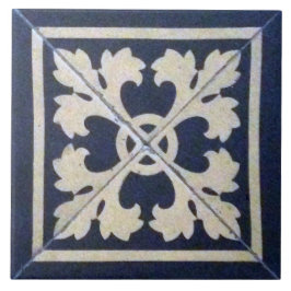 Repro Viktorianisch Tile Blue und White Delft Tile Fliese