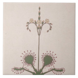 Repro Vintag floral Print Tile Fliese
