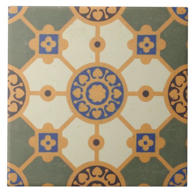 Repro Vintag Minton English Tile Fliese (Vorderseite)