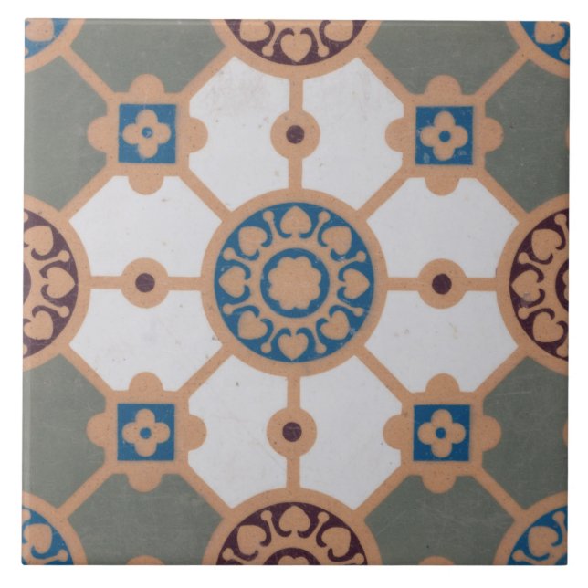 Repro Vintag Minton English Tile Fliese (Vorderseite)