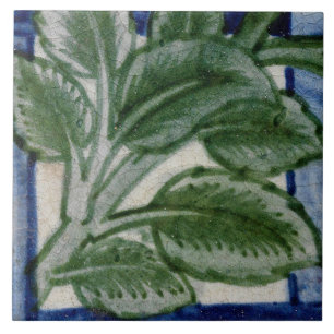 Repro Vintag Rose Trellis Floral De Morgan tiles Fliese