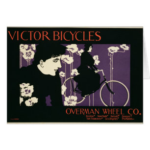 Reproduction d'une affiche publicitaire "Victor Bi