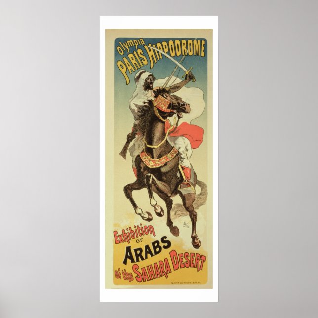 Reproduction of a poster adversing an 'Exhibitio (Devant)