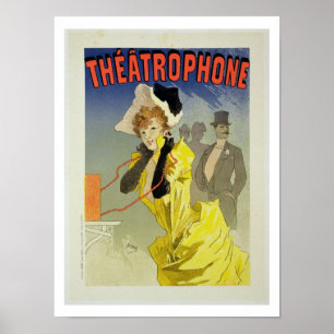 Reproduction of a poster advertising 'Theatrophone