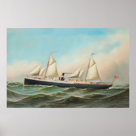 Reproduction of Macon Steamship Poster