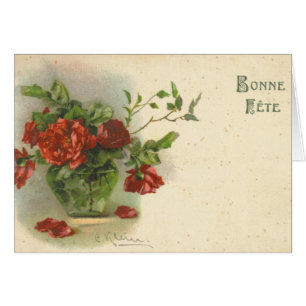 Reproduction vintage de carte postale de Catherine