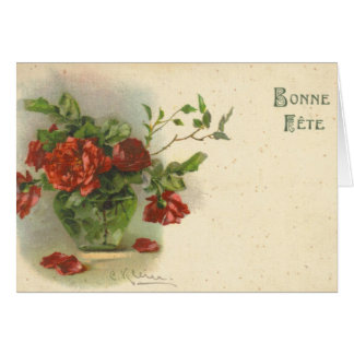 Reproduction vintage de carte postale de Catherine