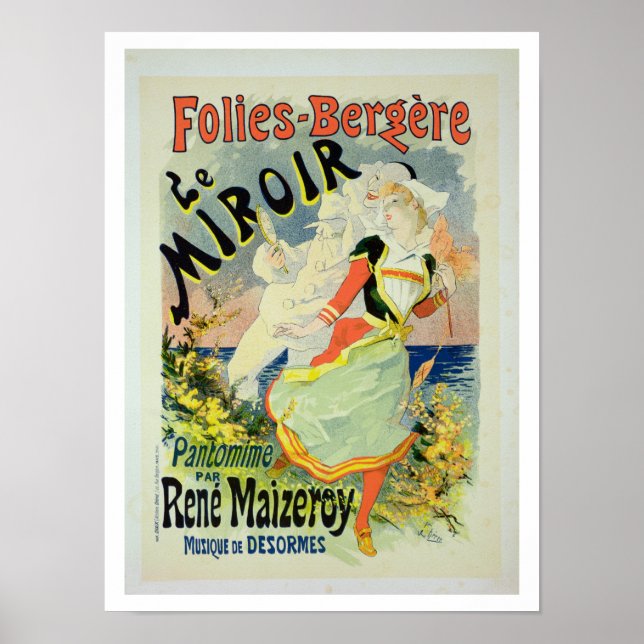 Reproduktion eines Plakats mit der Aufschrift "The Poster (Vorne)