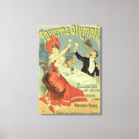 Reproduktion eines Plakats Werbung die 'Taverne