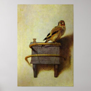 Reproduktion von "Goldfinch" Poster