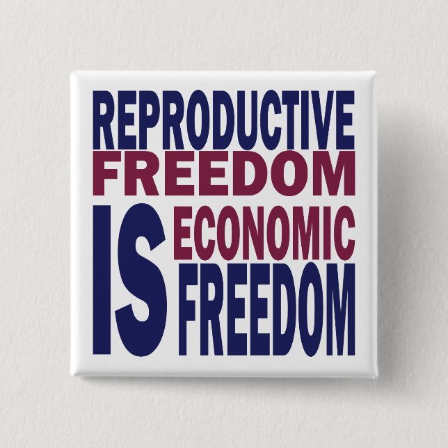 Reproduktionsfreiheit Button (Vorderseite)