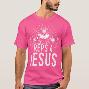 Reps 4 Jesus Christlich Gym T-Shirt