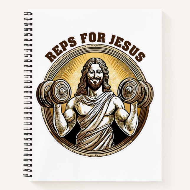 Reps für Jesus Notizbuch (Vorderseite)