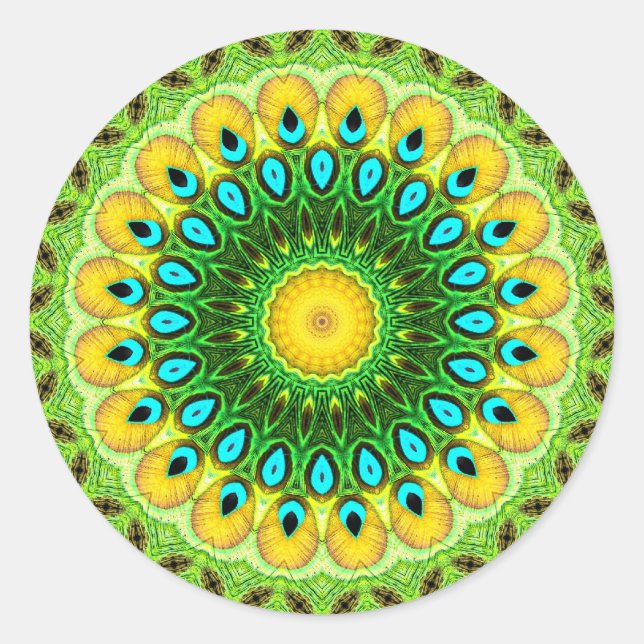 Repsycle Peacolia Sticker (Vorderseite)