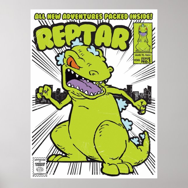 Reptar-Comic Poster (Vorne)