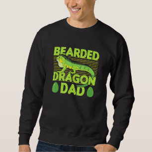 Reptil Barted Dragon Vater Sweatshirt
