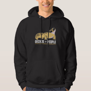Reptil Leopardgecko Echse Herpetologie Haustiere Hoodie