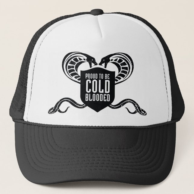 Reptil Logo_Cold Truckerkappe (Vorderseite)